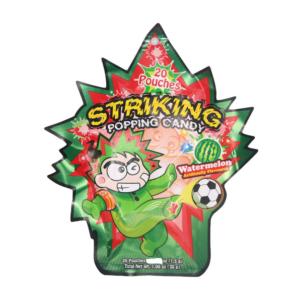 Striking Popping Candy Watermelon Flavour 30g (20 x 1.5g)