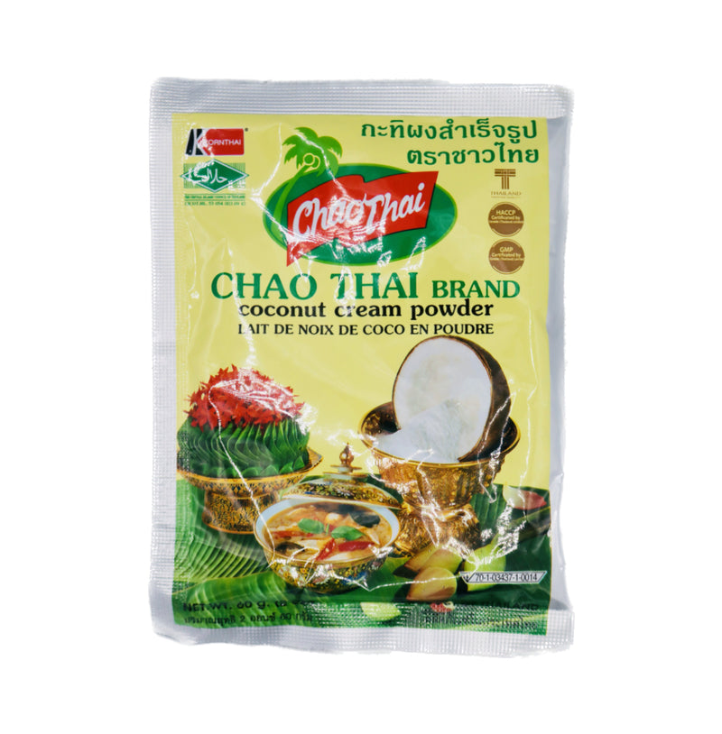 Chao Thai Brand Coconut Cream Powder 60g - Tuk Tuk Mart