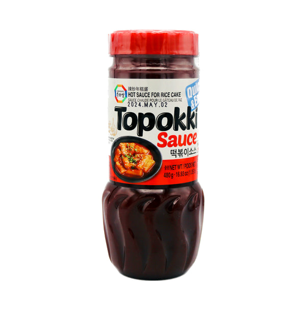 Surasang Topokki Sauce (Hot Sauce For Rice Cake) 480g - Tuk Tuk Mart
