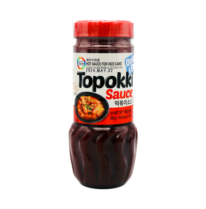 Surasang Topokki Sauce (Hot Sauce For Rice Cake) 480g - Tuk Tuk Mart