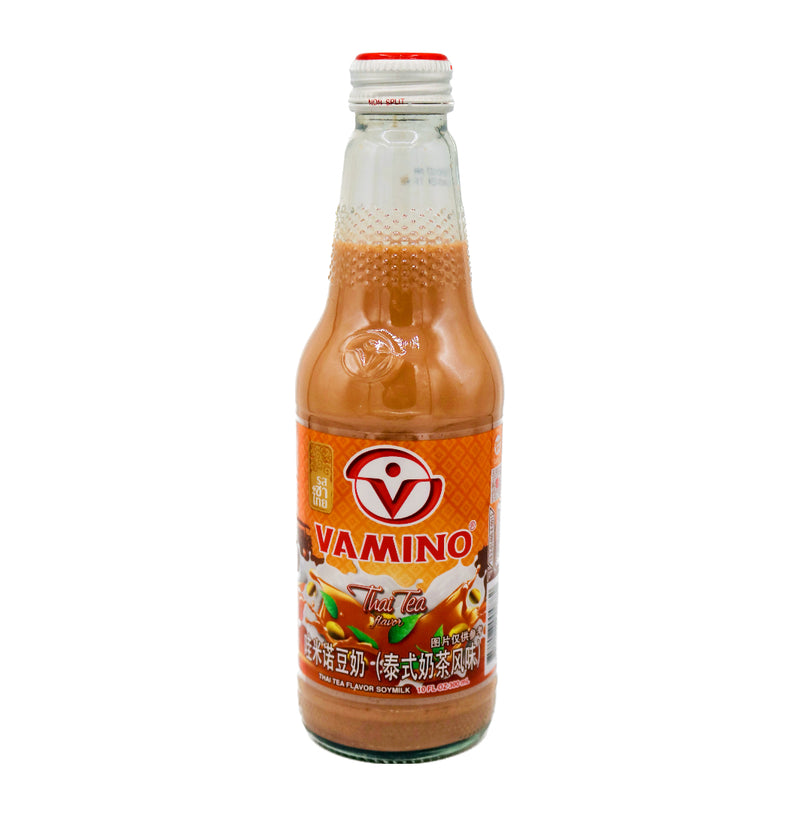 Vamino Thai Tea Flavour Soymilk 300ml - Tuk Tuk Mart