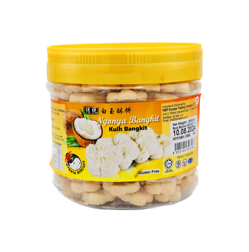 Nyonya Biscuit Kuih Bangkit- Traditional 傳統白玉酥餅 250g | Tuk Tuk Mart