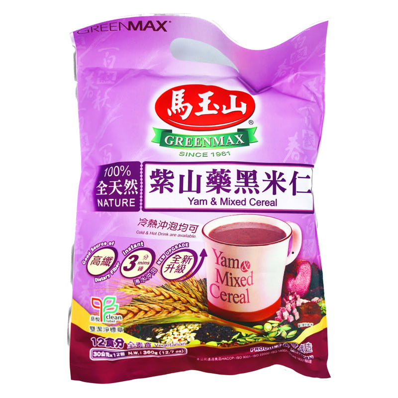 Greenmax Yam and Mixed Cereal 360g - Tuk Tuk Mart