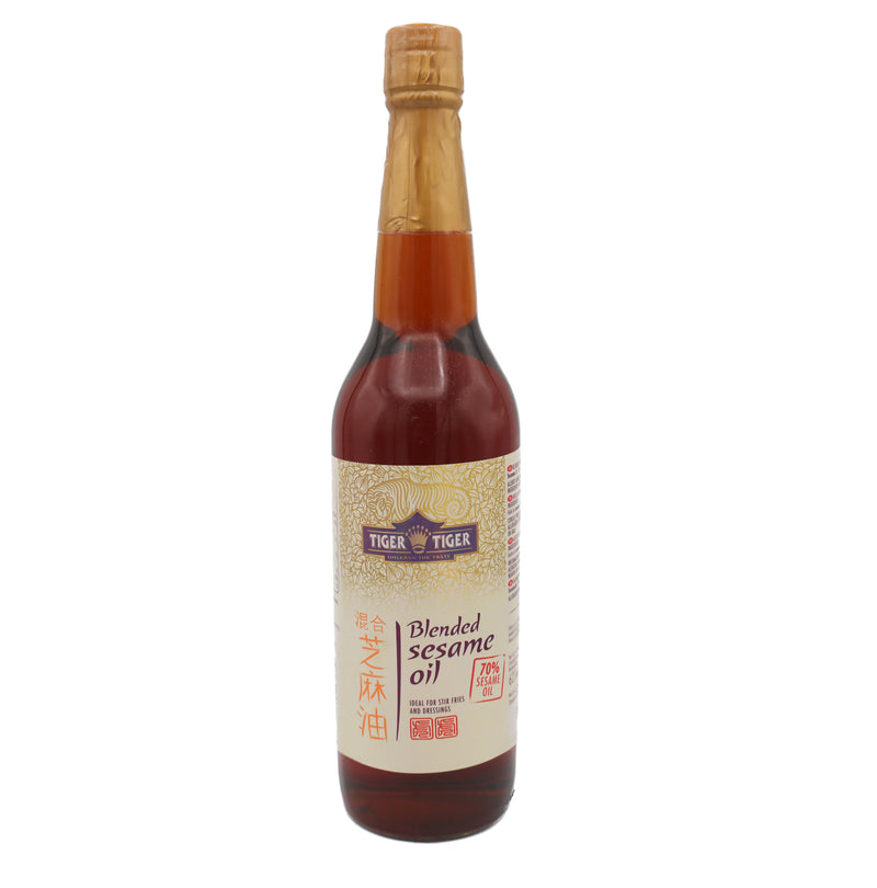 Tiger Tiger Blended Sesame Oil 雙虎牌混合芝麻油 625ml | Tuk Tuk Mart