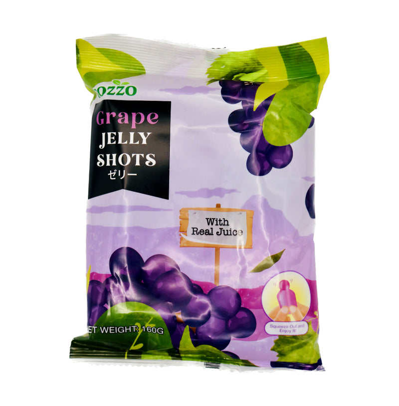 Cozzo Grape Jelly Shots with Real Juice 160g