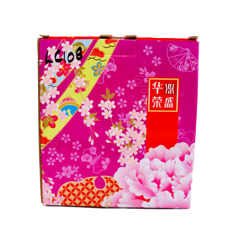Hua Rong Sheng Golden Waving Lucky Cat (Five blessings descend upon this home 五福臨門 Design) 華榮盛招財貓 22cm - Tuk Tuk Mart