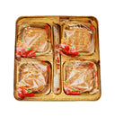 ZF Mooncake Yolk White Lotus Paste (4Pcs) 正豐單黃白蓮蓉月餅 720g - Tuk Tuk Mart