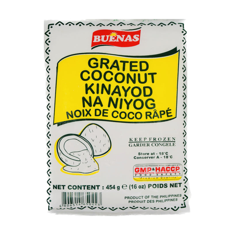 Buenas Grated Coconut 454g - Tuk Tuk Mart