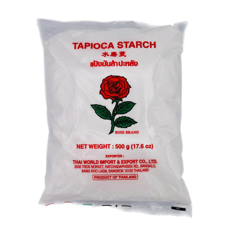 Rose Brand Tapioca Starch 玫瑰牌水磨菱粉 500g | Tuk Tuk Mart