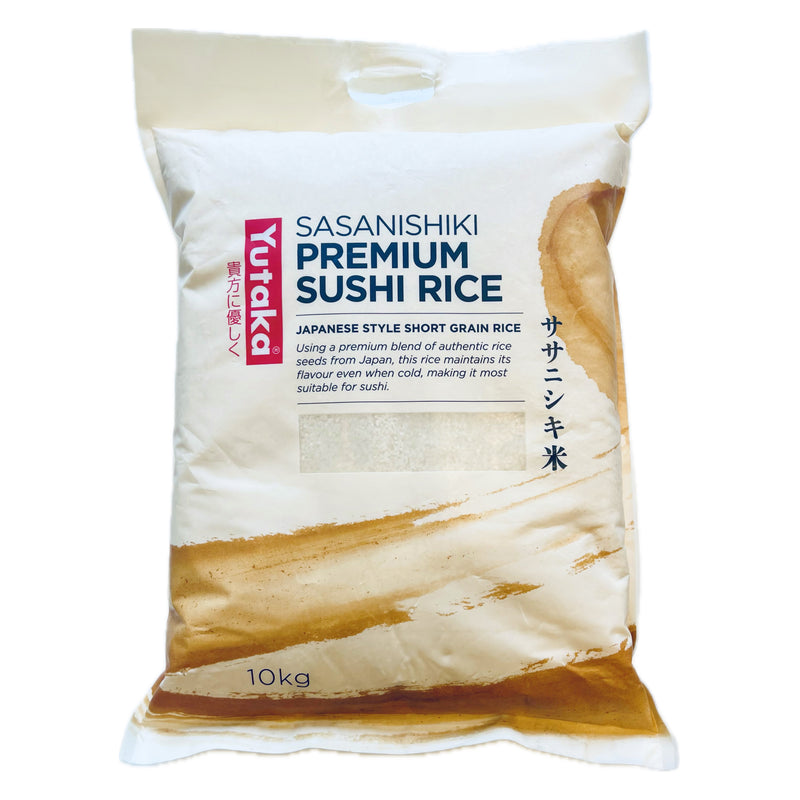 Yutaka Sasa Nishiki Super Premium Short Grain (Sushi) Rice 10KG - Tuk Tuk Mart
