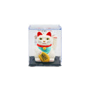 Small White Lucky Cat (Classic design) 太陽能招財貓 5cm - Tuk Tuk Mart
