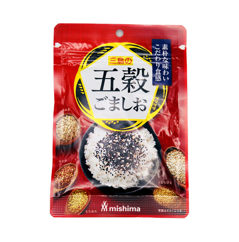 Mishima Furikake Rice Seasoning with Roasted Black Sesame Seeds 36g - Tuk Tuk Mart