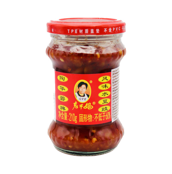 Lao Gan Ma Fermented Soybeans with Chilli 210g - Tuk Tuk Mart