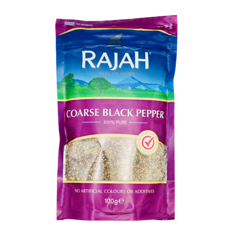 Rajah Coarse Black Pepper 100g - Tuk Tuk Mart