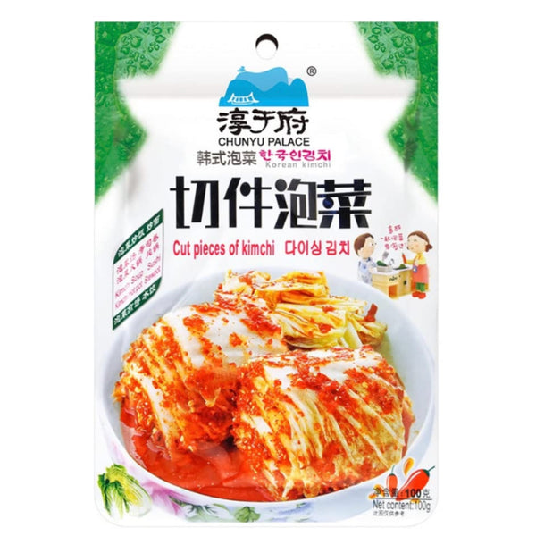 CYF Spicy Cabbage Korean Kimchi (Cut Pieces) 淳于府切件泡菜 100g - Tuk Tuk Mart