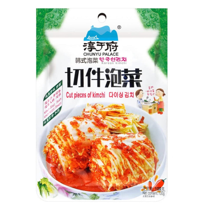 CYF Spicy Cabbage Korean Kimchi (Cut Pieces) 淳于府切件泡菜 100g - Tuk Tuk Mart