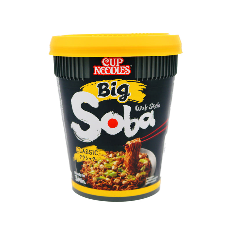 Nissin Big Soba Wok Style Cup Noodles Classic with Classic Yakisoba Sauce 113g - Tuk Tuk Mart