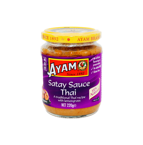 Ayam Thai Satay Sauce 220g (B.B.D 06.2023) - Tuk Tuk Mart