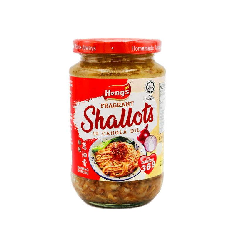 Heng's Fragrant Shallot in Canola Oil 300g - Tuk Tuk Mart