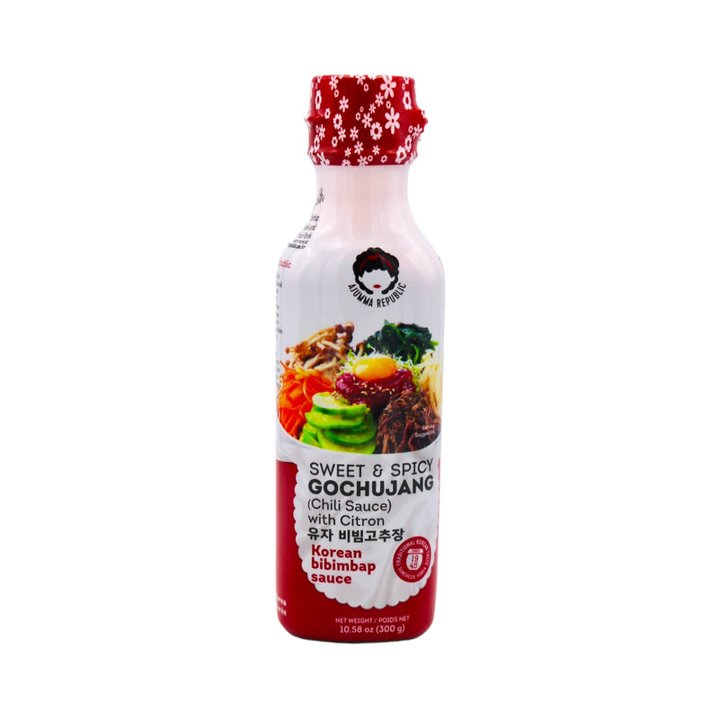 Ajumma Republic Sweet & Spicy Gochujang (Chili Sauce) with Citron 300g - Tuk Tuk Mart