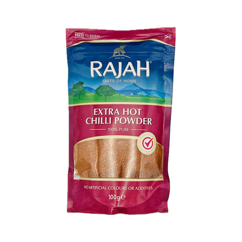 Rajah Extra Hot Chilli Powder 100g - Tuk Tuk Mart