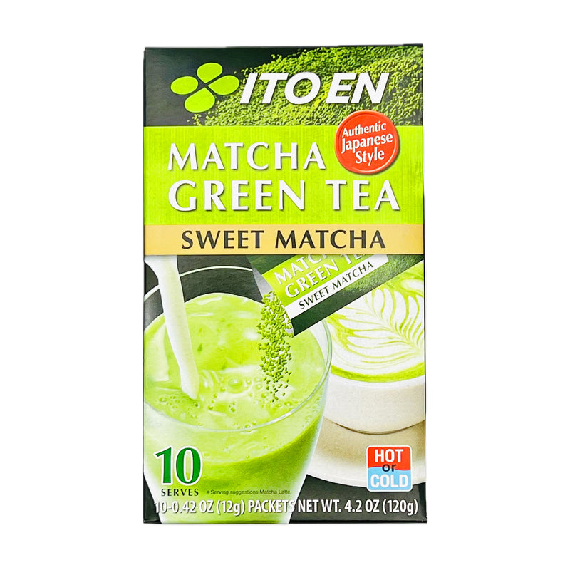 Itoen Matcha Green Tea Sweet Powder Stick (12g*10pks) 120g - Tuk Tuk Mart