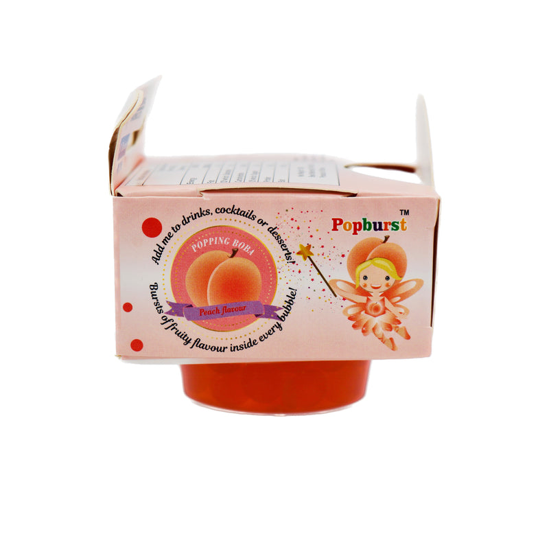 Popburst Popping Boba Peach Flavour 130g