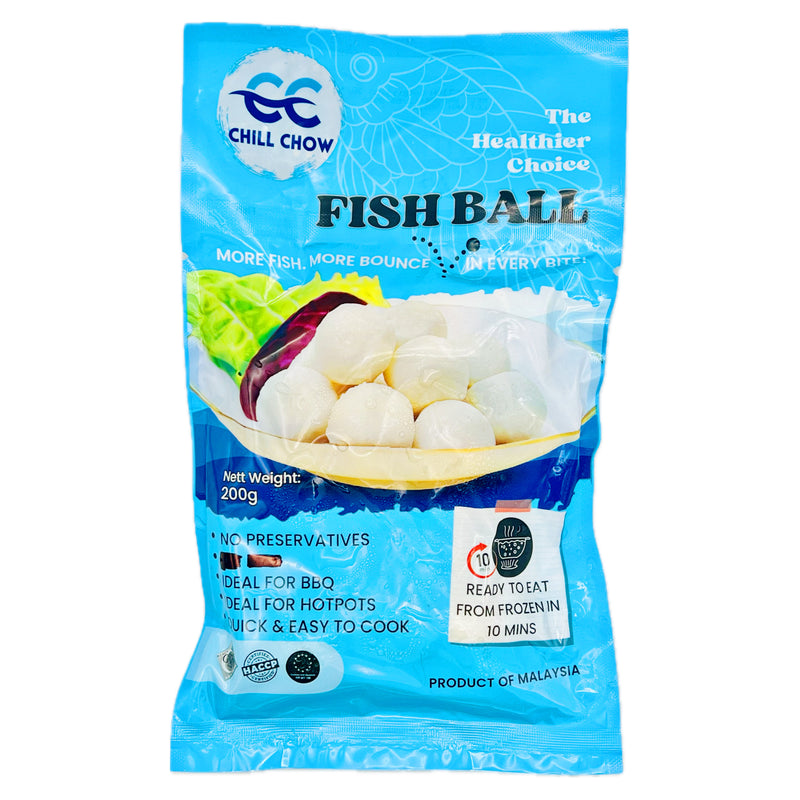 Chill Chow Fish Ball 200g (Frozen) - Tuk Tuk Mart