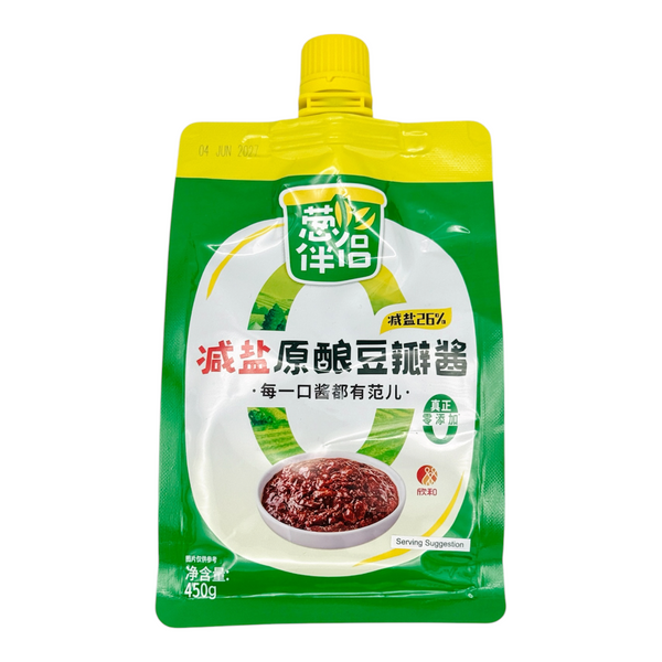 CBL Light Soybean Paste 蔥伴侶 減鹽豆瓣醬－吸嘴裝 450g