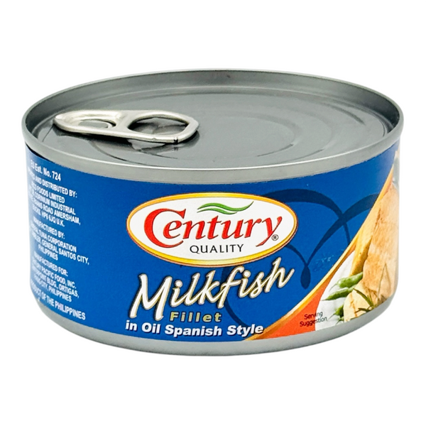 Century Milkfish Fillet in Oil Spanish Style 184g