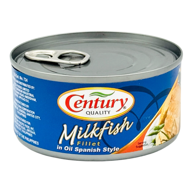 Century Milkfish Fillet in Oil Spanish Style 184g