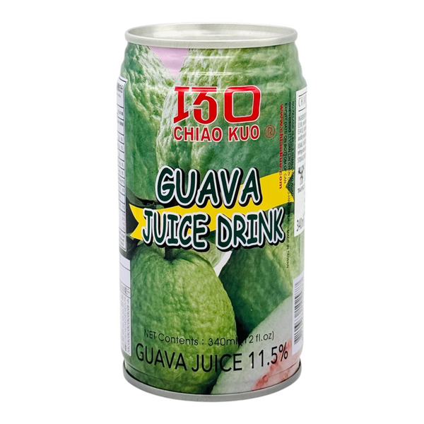 Chiao Kuo Guava Juice Drink 巧口 芭樂汁飲料 340ml