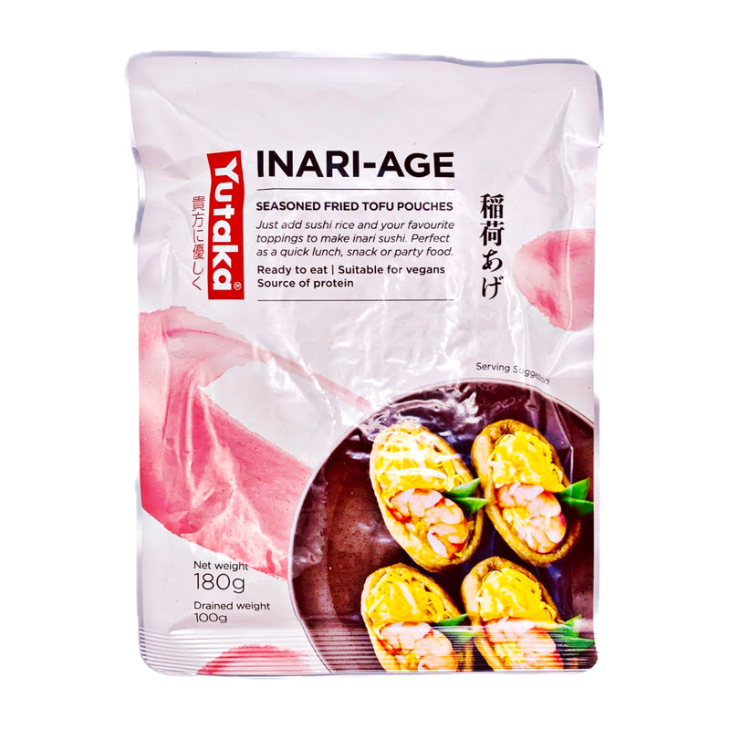 Yutaka Inari Sushi Pockets (10 pieces) 180g - Tuk Tuk Mart