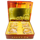 SunWinWah Mooncake with Red Lotus Paste and Two Yolks 新榮華雙黃紅蓮蓉月餅 (4 x 185g) 740g - Tuk Tuk Mart