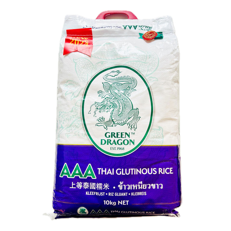 Green Dragon AAA Thai Glutinous Rice 10KG - Tuk Tuk Mart