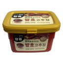 Eommachan Fermented Gochujang 500g tub with yellow clip lid