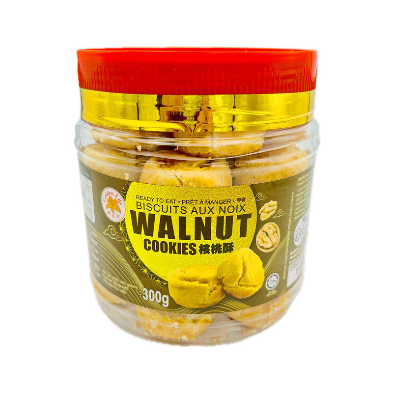 Golden Lily Walnut Cookies 300g - Tuk Tuk Mart