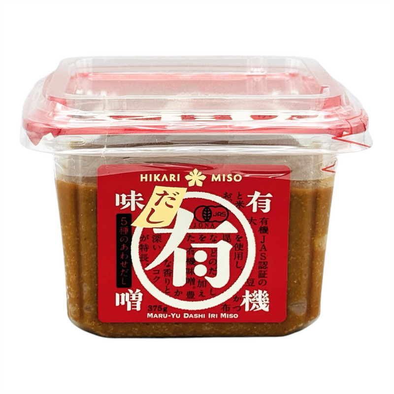 Hikari Organic Red Miso (with Dashi) 375g