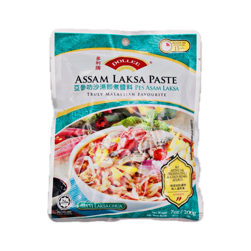 Dollee Assam Laksa Paste 200g - Tuk Tuk Mart