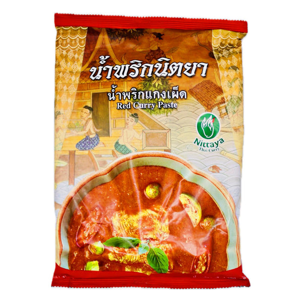 Nittaya Red Curry Paste 1kg - Tuk Tuk Mart