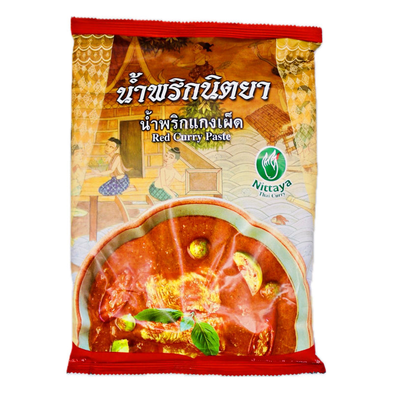 Nittaya Red Curry Paste 1kg - Tuk Tuk Mart