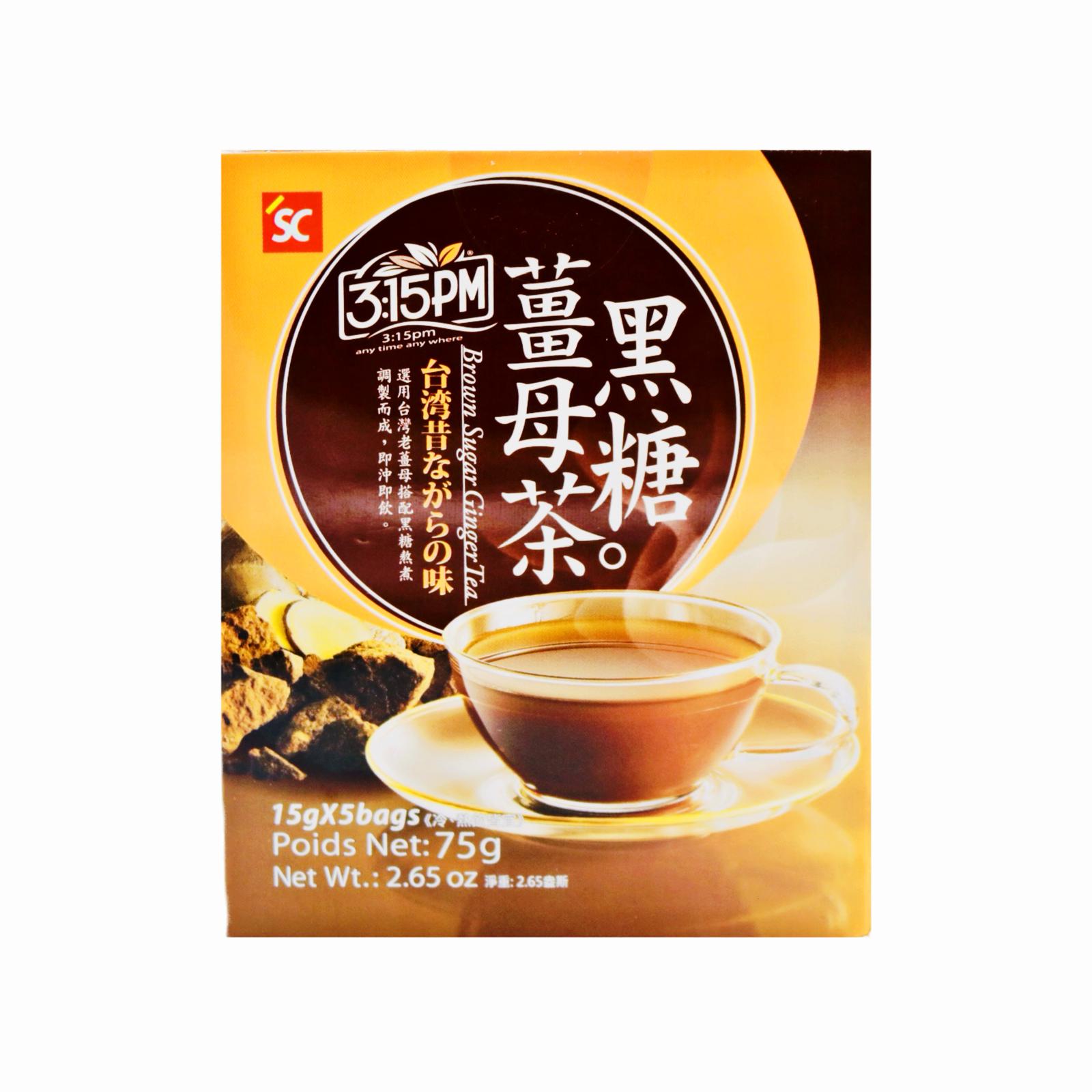 SC 3:15PM Brown Sugar Ginger Tea (15g*5bags) 75g - Tuk Tuk Mart