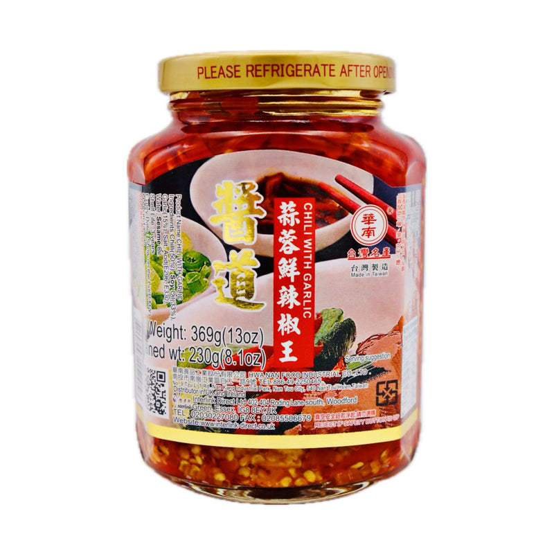 HWA Nan Food Chilli With Garlic 369g - Tuk Tuk Mart