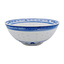 Blue Rice Pattern Soup Bowl (7 Inch) - Tuk Tuk Mart