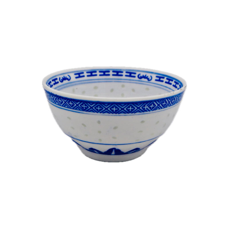Blue Rice Pattern Rice Bowl (4.5 Inch) - Tuk Tuk Mart