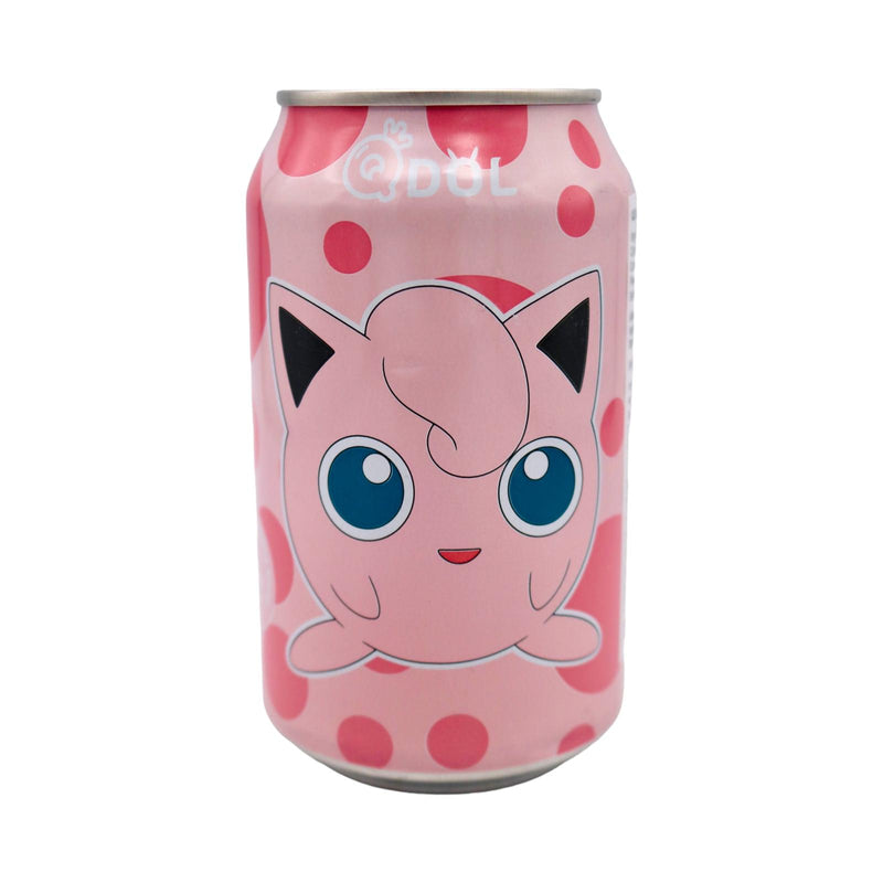 QDOL Soda Water White Peach Flavour 白桃風味氣泡水 330ml - Tuk Tuk Mart
