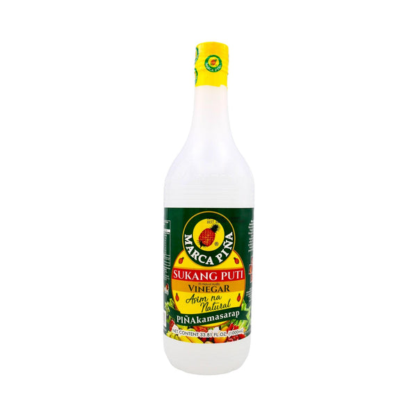 Marca Pina Sukang Puti Sugar Cane Vinegar 1L - Tuk Tuk Mart