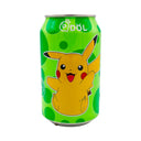 QDOL PIKACHU Soda Water Lime Flavour 青檸風味氣泡水 330ml - Tuk Tuk Mart