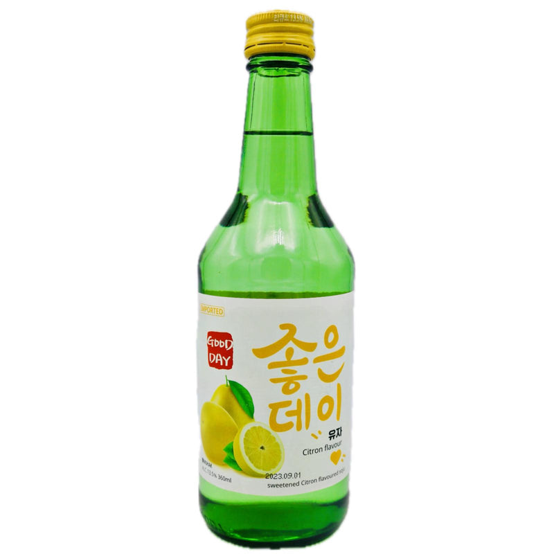 GoodDay Citron Flavoured Soju (Alc. 12.5% Vol.) 360ml - Tuk Tuk Mart