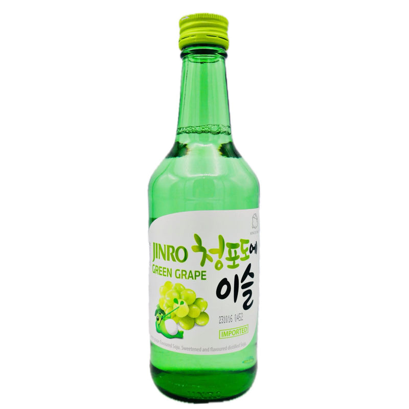 Jinro Green Grape (Alc. 13% Vol.) 350ml - Tuk Tuk Mart